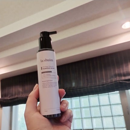 ラ・シューム LHA ディープクレンジング ポンピング バーム/la:shuim/クレンジングバームを使ったクチコミ(1枚目)