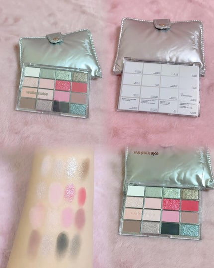 ソフトブラーリングアイパレット/wakemake/アイシャドウパレットを使ったクチコミ(4枚目)