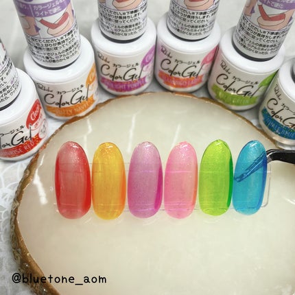 パル カラージェル/キャンドゥ/ジェルネイルを使ったクチコミ(5枚目)