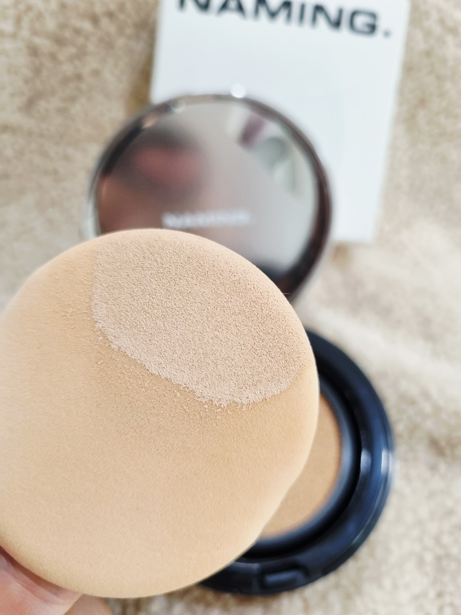 ネーミング レイヤード フィットクッション/NAMING./クッションファンデーションを使ったクチコミ（3枚目）