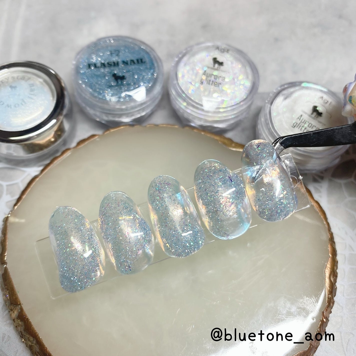 フラッシュパウダー/WSPT JAPAN/ネイル用品を使ったクチコミ(2枚目)