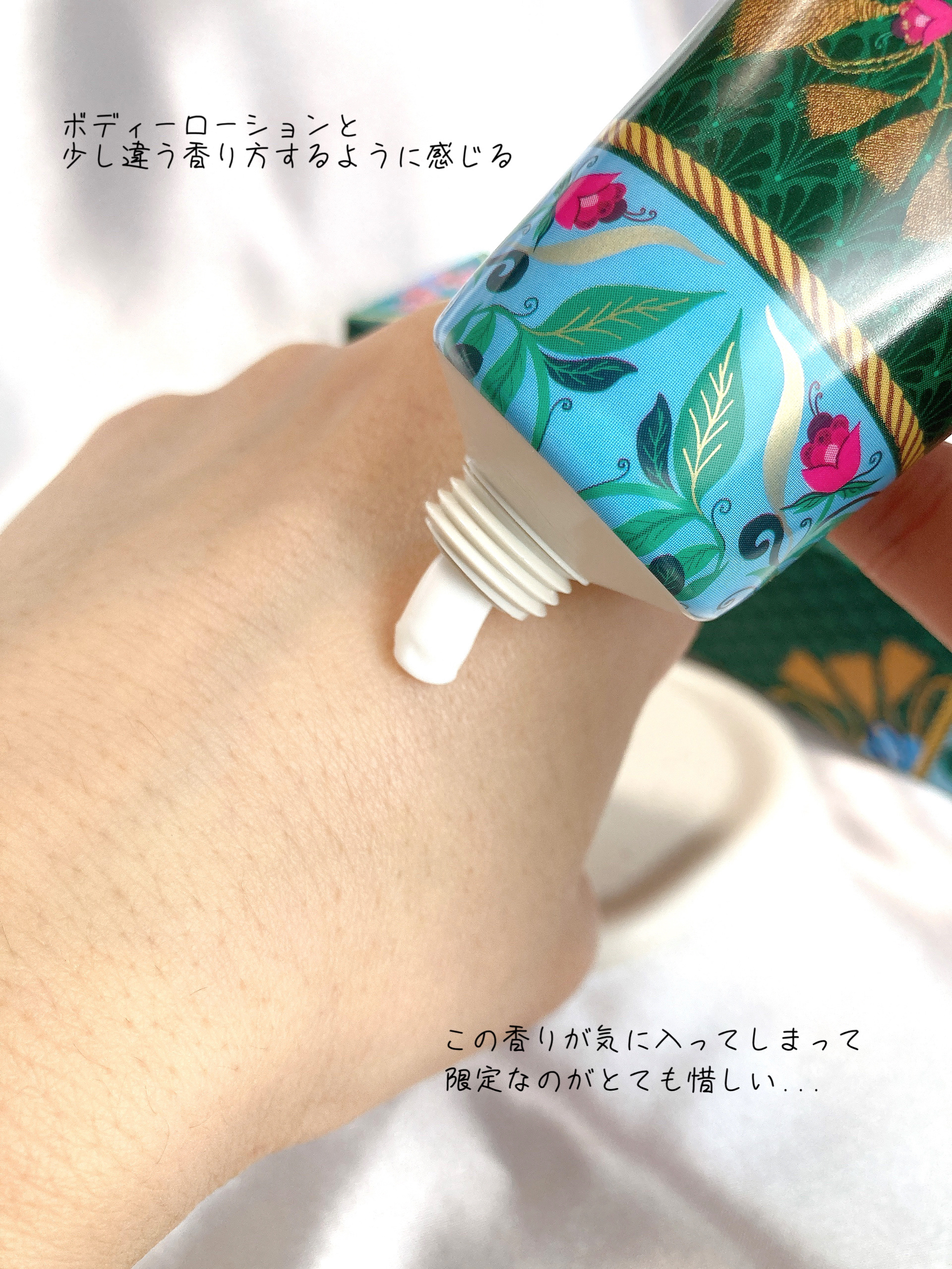 バターハンドクリーム リリー・パレス/SABON/ハンドクリームを使ったクチコミ（2枚目）