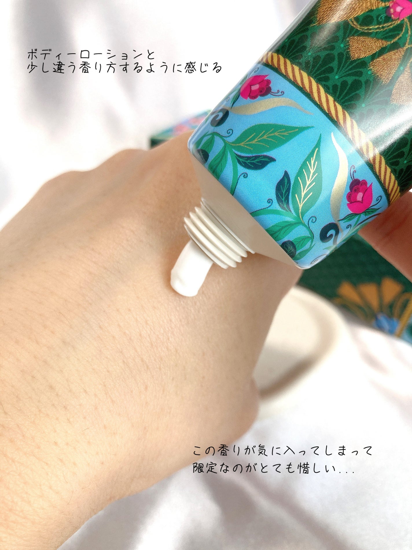 バターハンドクリーム リリー・パレス/SABON/ハンドクリームを使ったクチコミ(2枚目)