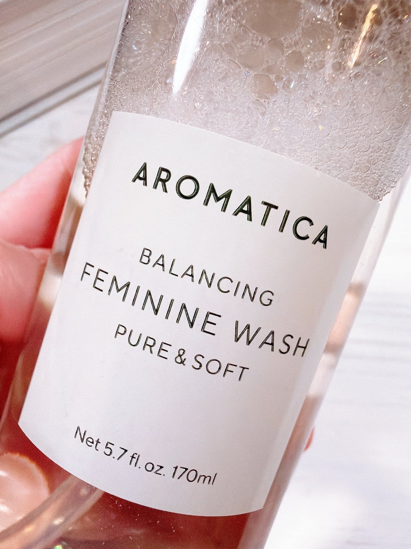 ピュア&ソフトフェミニンウォッシュ /AROMATICA/デリケートゾーンケアを使ったクチコミ(2枚目)