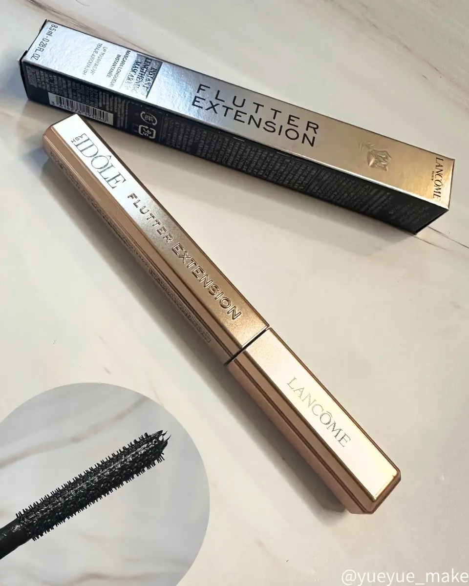 【gifted】
原点にして頂点かもしれない。
そう思わせてくれたランコムのマスカラ。

🔖LANCOME
ラッシュ イドル フラッター エクステンション

ブラシ部分が短いまつ毛もキャッチして、たっぷりと液を付けてくれる。しばらくプチプ