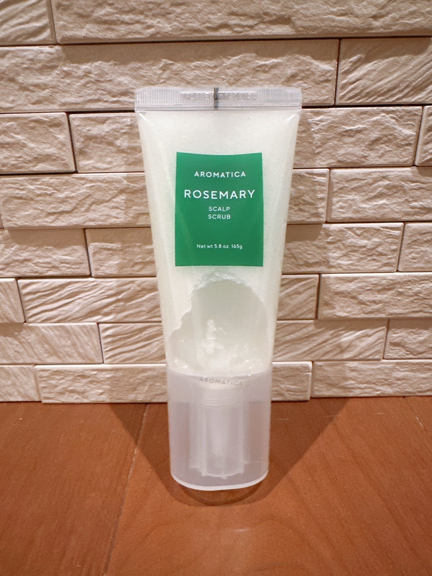 ローズマリー スカルプ スクラブ/AROMATICA/ヘッドスクラブを使ったクチコミ(1枚目)