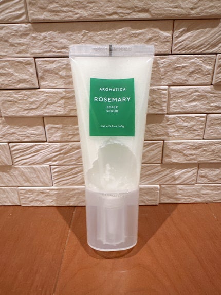 ローズマリー スカルプ スクラブ/AROMATICA/ヘッドスクラブを使ったクチコミ(1枚目)