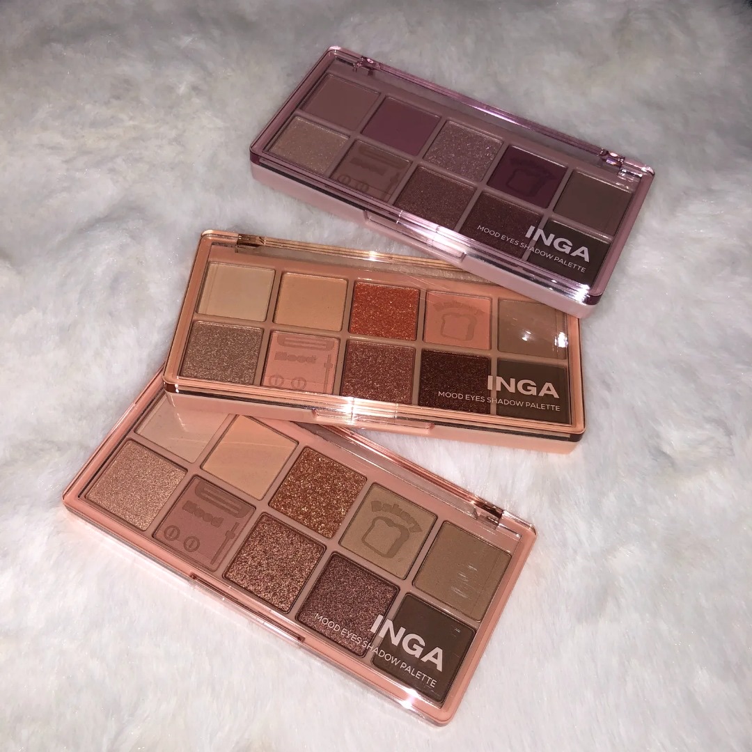 ムードアイズシャドウパレット/INGA/アイシャドウパレットを使ったクチコミ（3枚目）