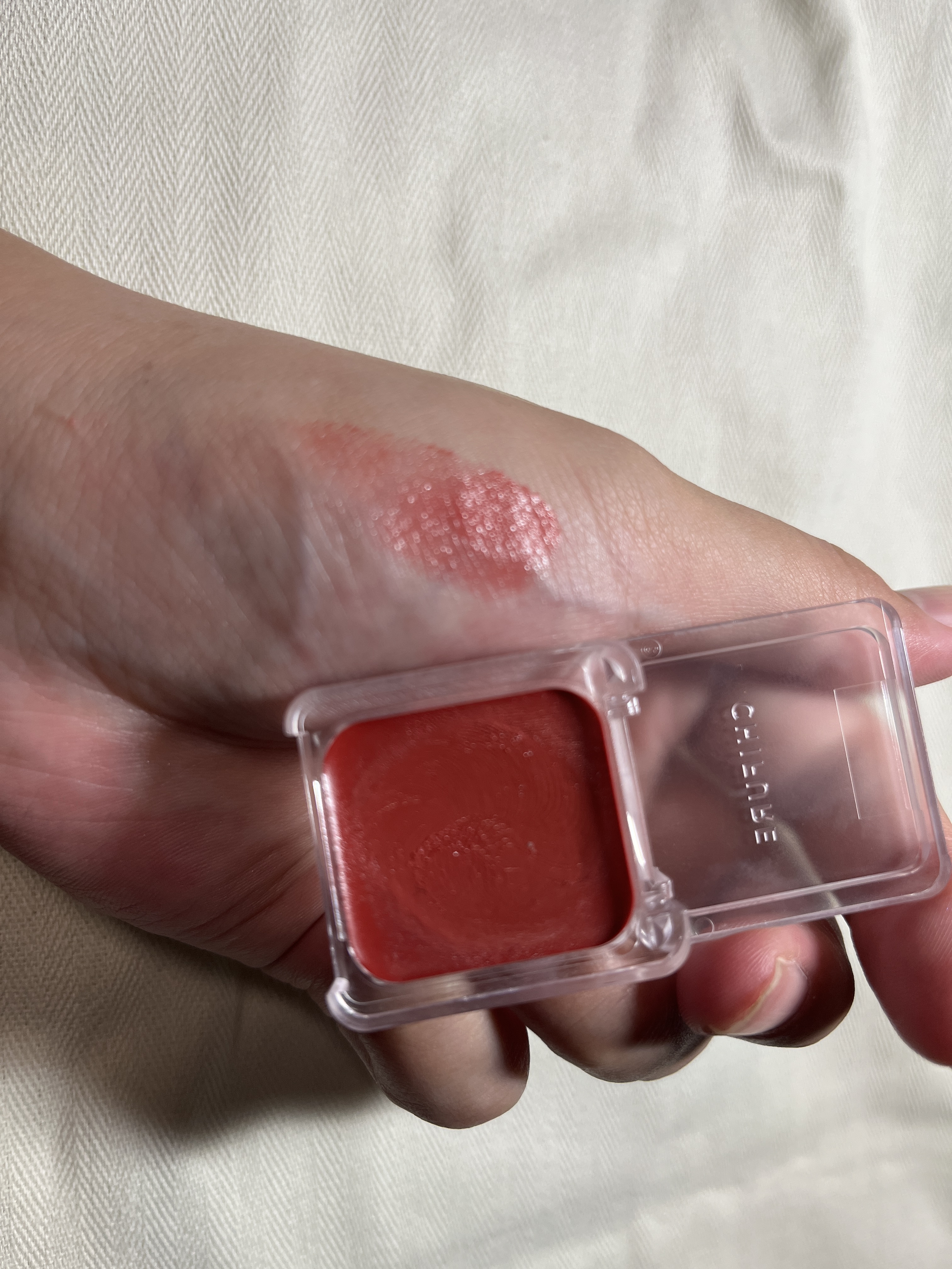 リップ ＆ チーク バーム/ちふれ/口紅を使ったクチコミ（2枚目）