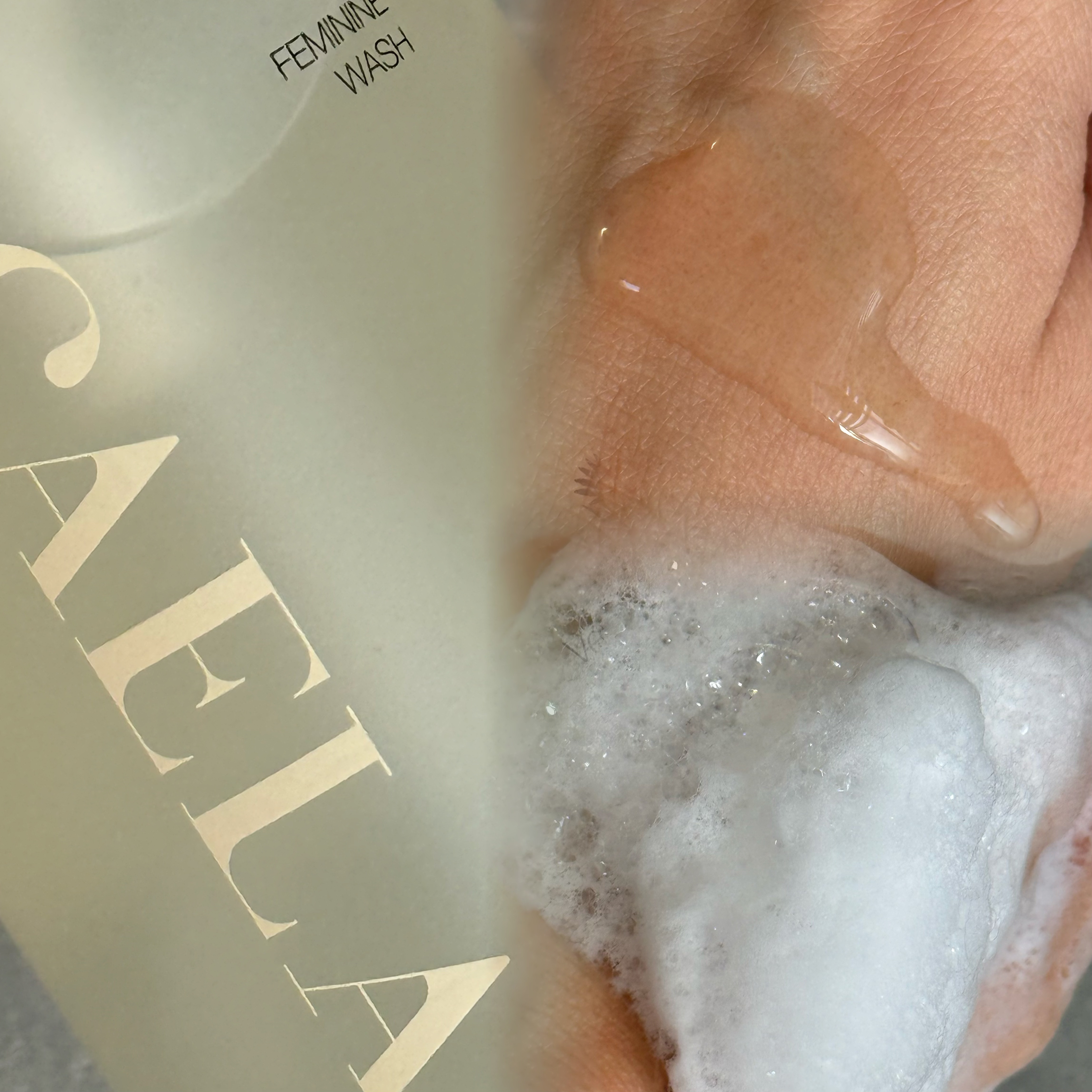 フェミニンウォッシュ ジェル/CAERA/デリケートゾーンケアを使ったクチコミ（2枚目）