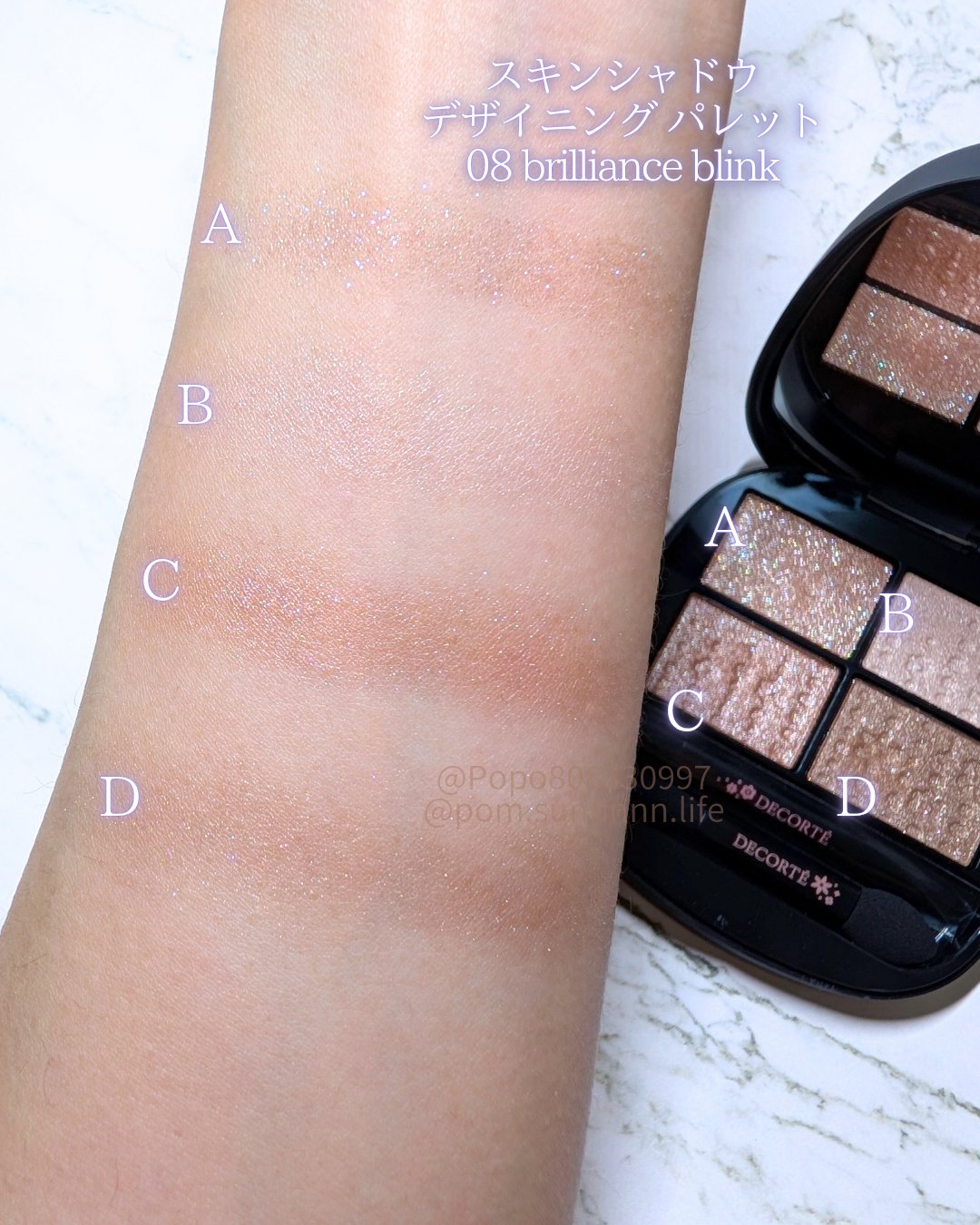 エターナル ブルーム コレクション/DECORTÉ/メイクアップキットを使ったクチコミ（2枚目）