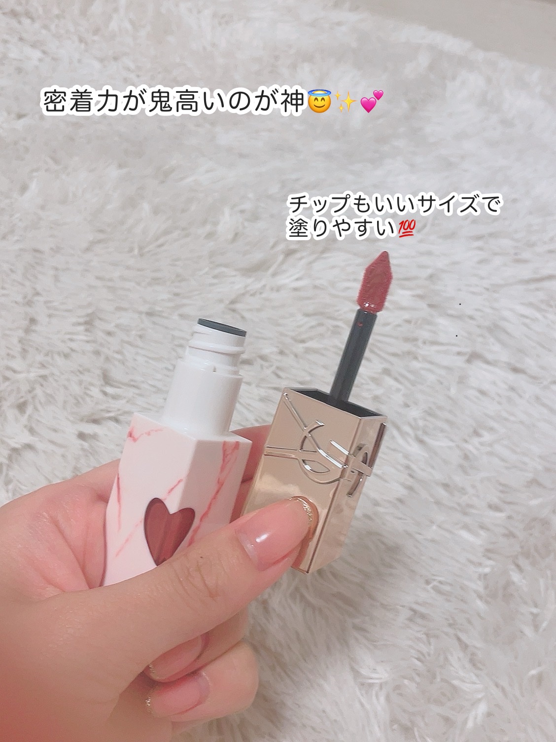 ラディアント タッチ グロウパクト B10 コレクター/YVES SAINT LAURENT BEAUTE/クッションファンデーションを使ったクチコミ（2枚目）