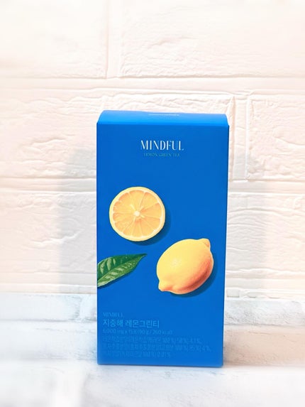 マインドフル地中海レモングリーンティー /FOODOLOGY/美容ドリンクを使ったクチコミ(4枚目)