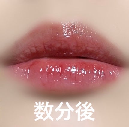 リップグロウボム/マキアージュ/リップティントを使ったクチコミ(10枚目)