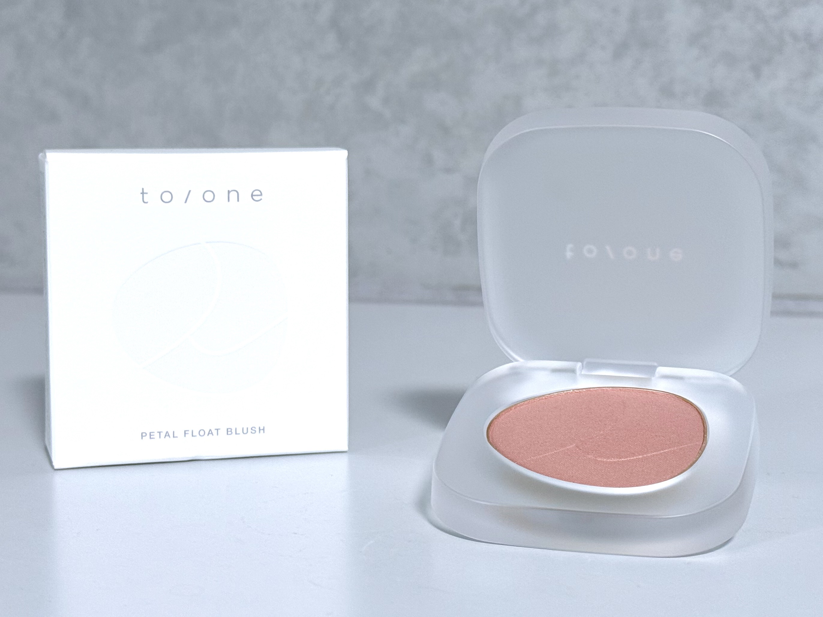 トーン ペタル フロート ブラッシュ/to/one/パウダーチークを使ったクチコミ（2枚目）