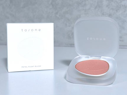 トーン ペタル フロート ブラッシュ/to/one/パウダーチークを使ったクチコミ(2枚目)