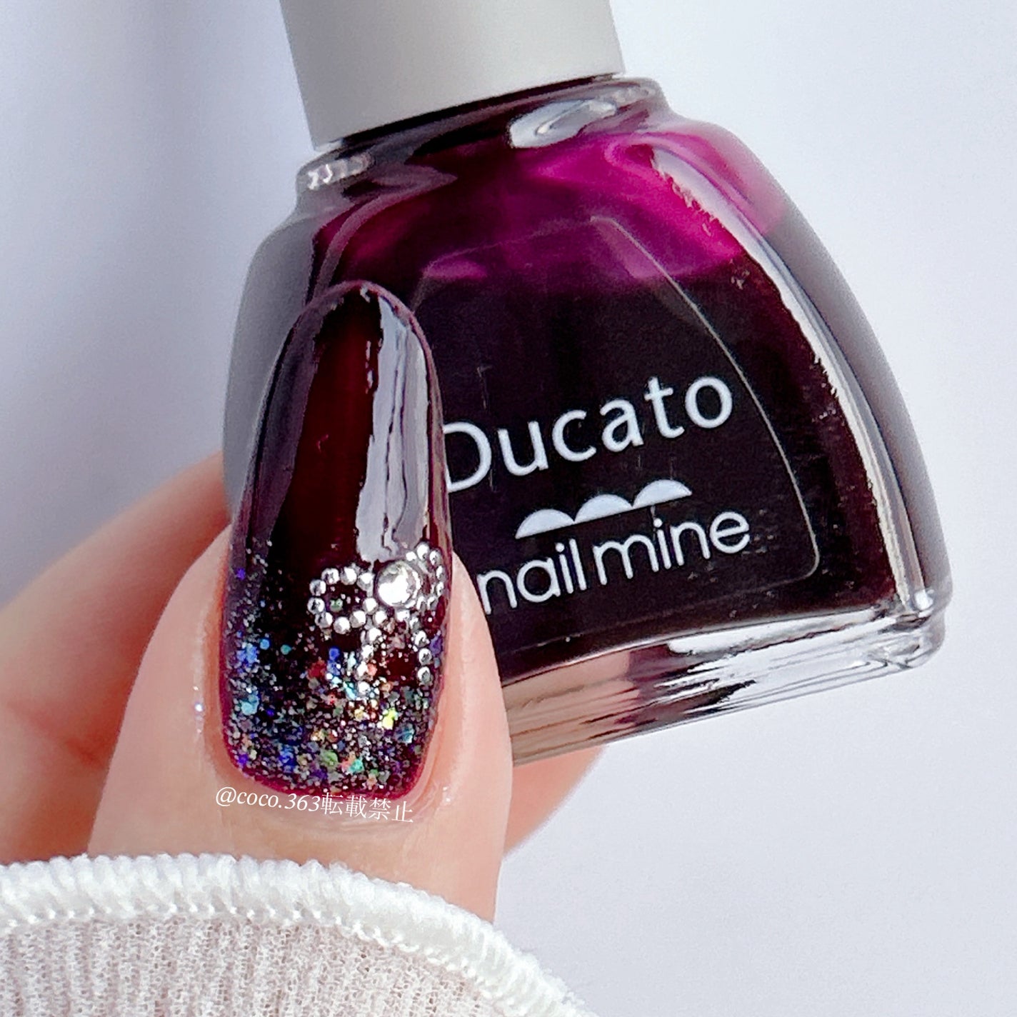 ネイルシール/セリア/ネイルシールを使ったクチコミ(4枚目)