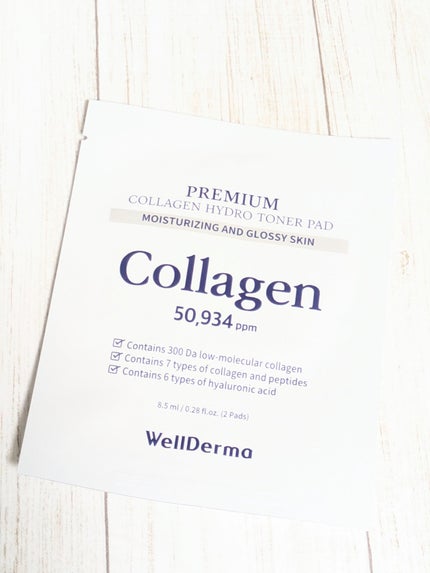 コラーゲンハイドロ トナーパッド/WellDerma/トナーパッドを使ったクチコミ(4枚目)