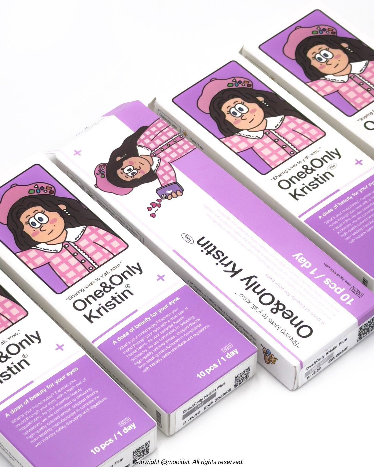 One&Only Kristin Plus/Hapa kristin/カラーコンタクトレンズを使ったクチコミ(2枚目)