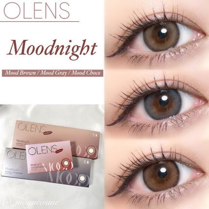 Moodnight 1day/OLENS/カラーコンタクトレンズを使ったクチコミ(1枚目)