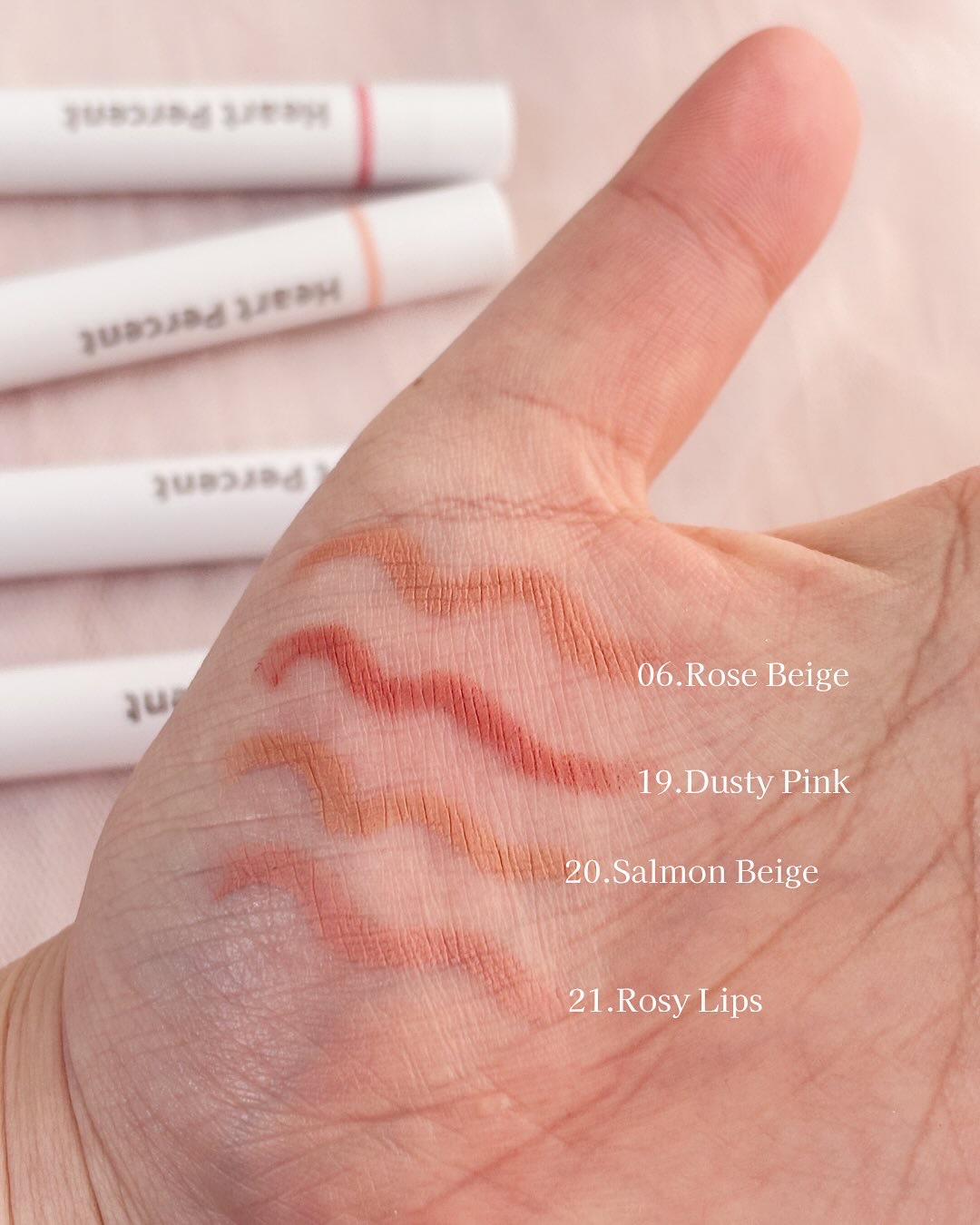 ドットオンムードリップペンシル/Heart Percent/リップライナーを使ったクチコミ（3枚目）