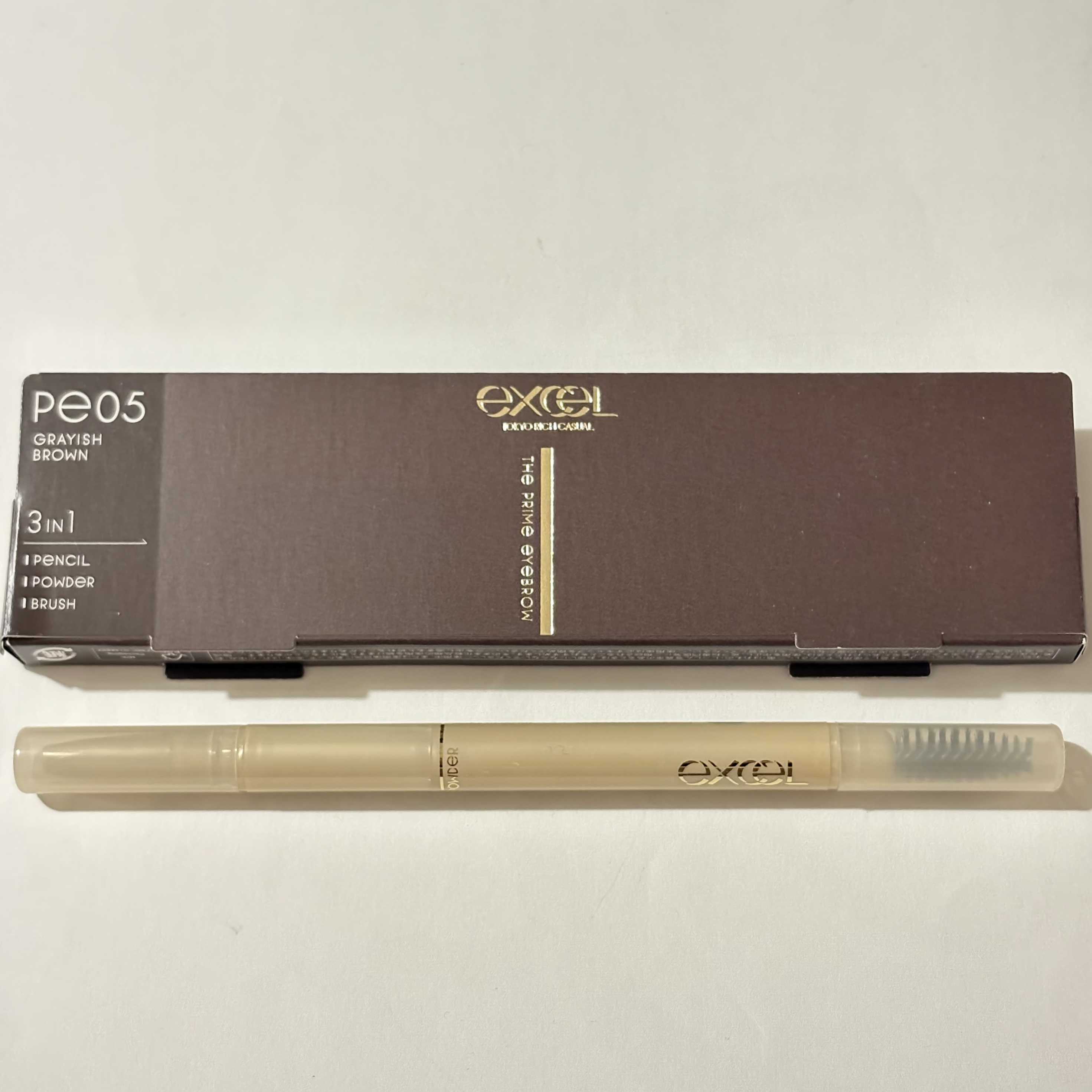 エクセル ザ プライムアイブロウ/excel/アイブロウペンシルを使ったクチコミ（1枚目）