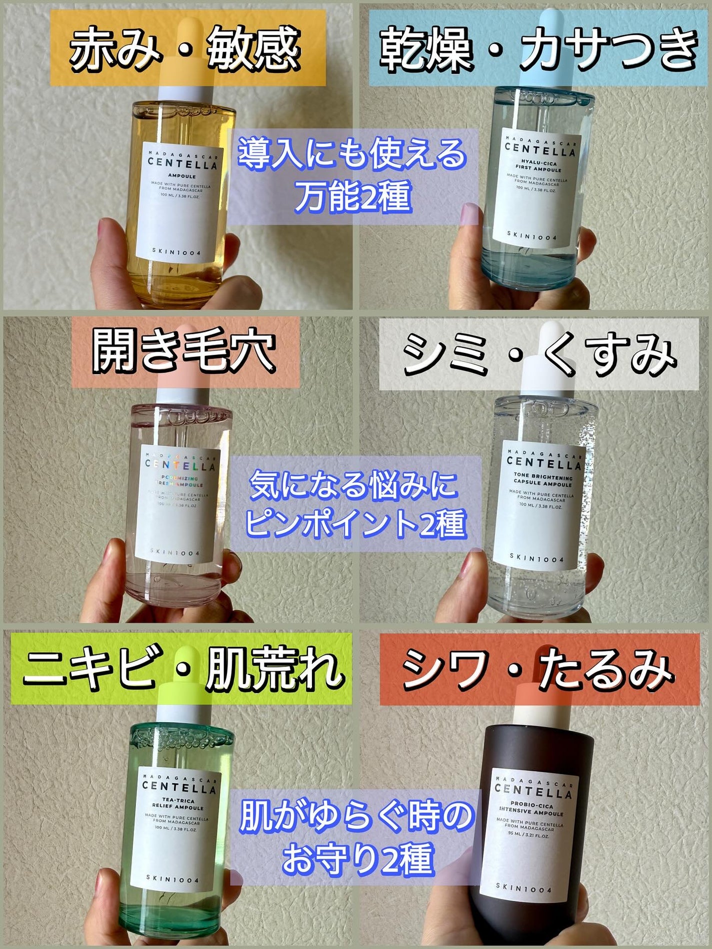 センテラ アンプル/SKIN1004/美容液を使ったクチコミ(2枚目)