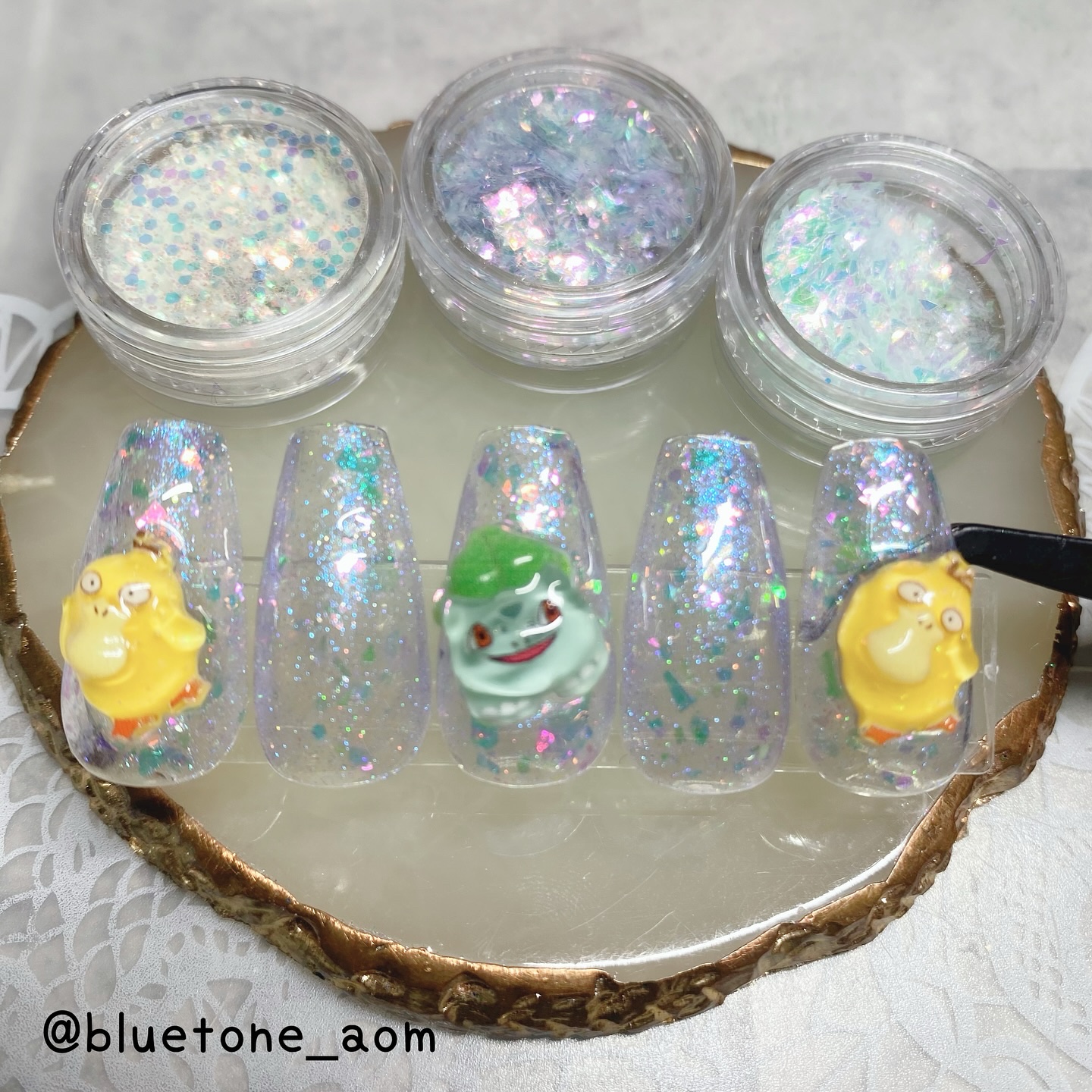 ジェルネイル（ライト対応）/セリア/ジェルネイルを使ったクチコミ（2枚目）