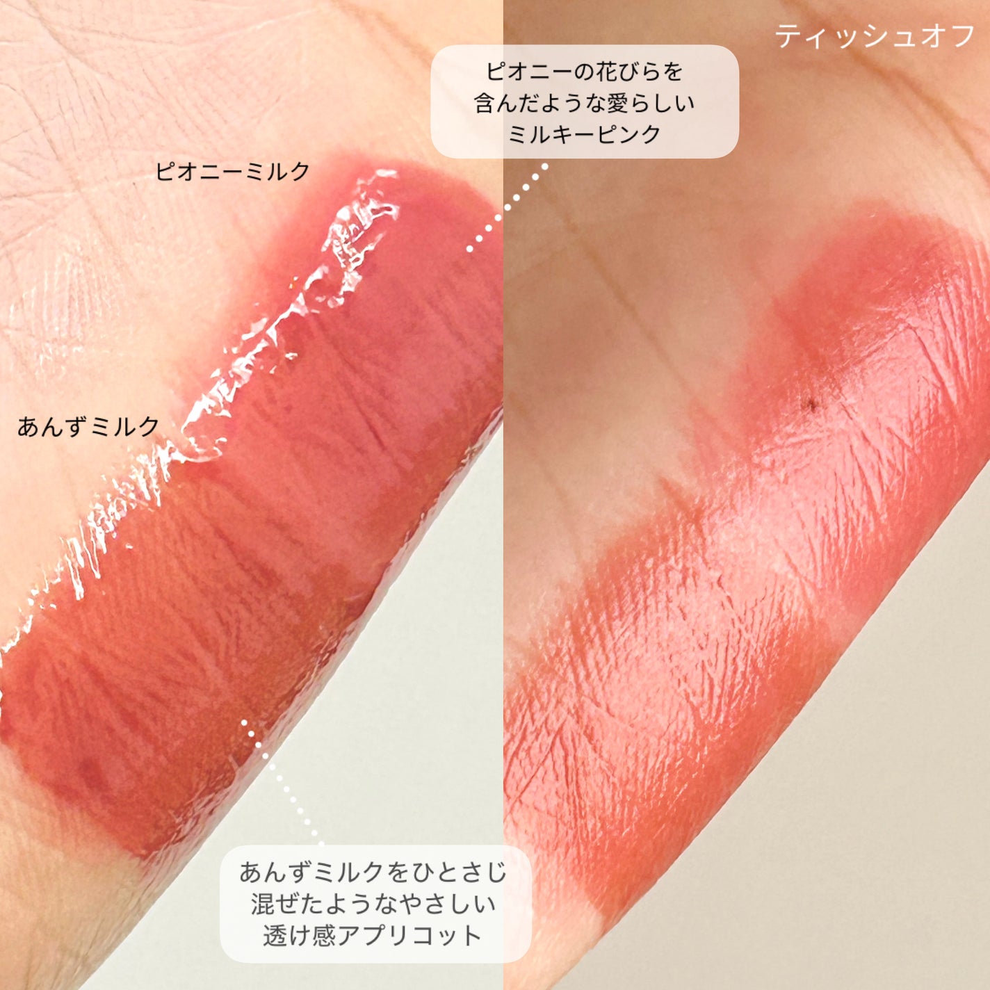 デューティントミニデュオ/AMUSE/リップティントを使ったクチコミ(5枚目)