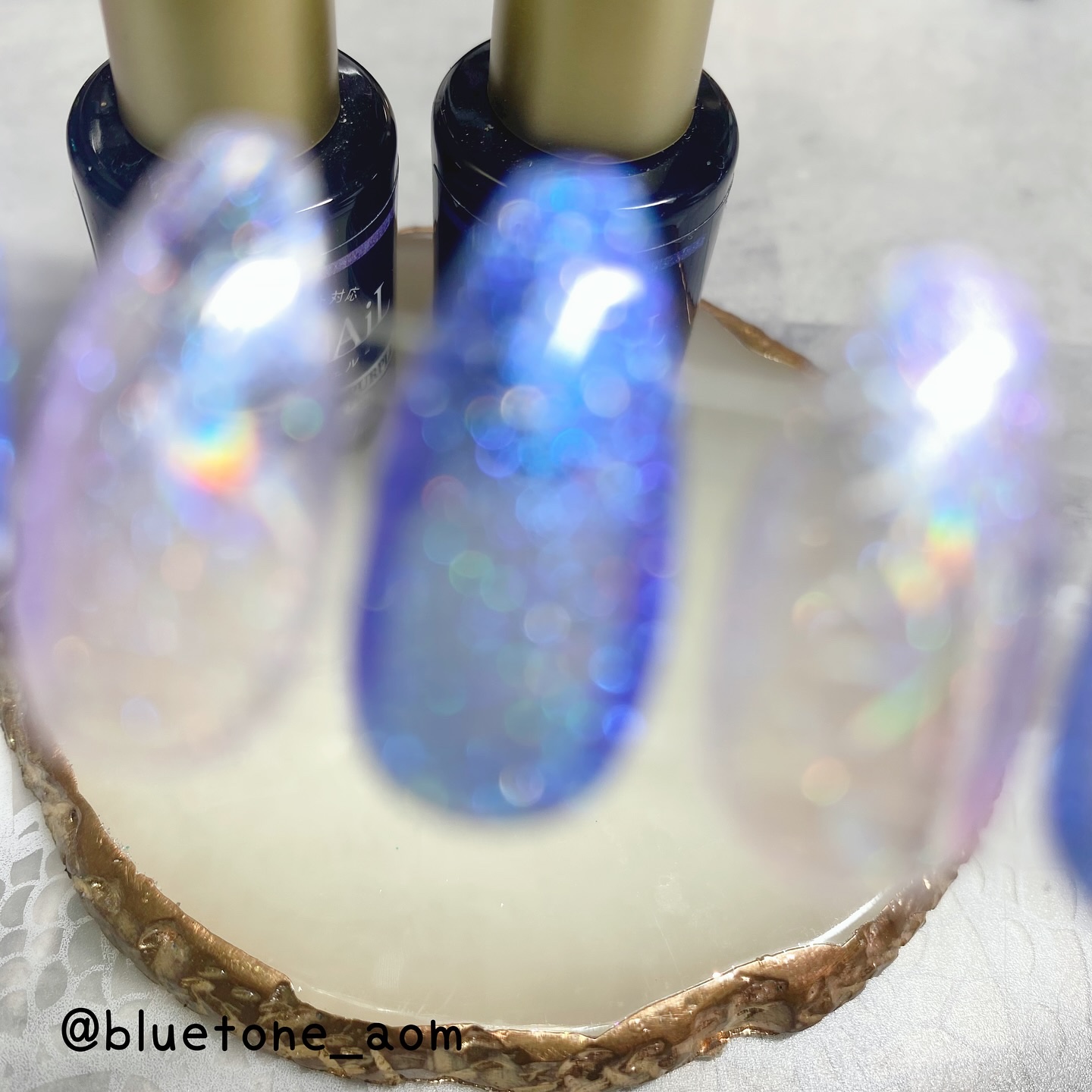 ジェルネイル（ライト対応）/セリア/ジェルネイルを使ったクチコミ（3枚目）