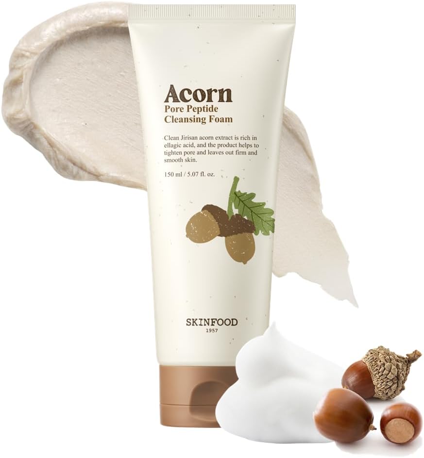 どんぐりポアペプチドクレンジングフォーム / SKINFOOD