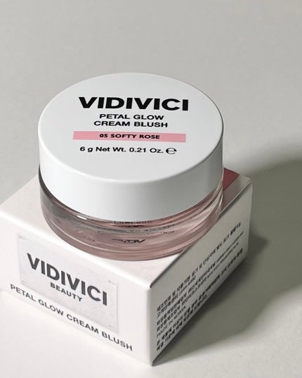 ペタルグロウクリームチーク/VIDIVICI/ジェル・クリームチークを使ったクチコミ(5枚目)