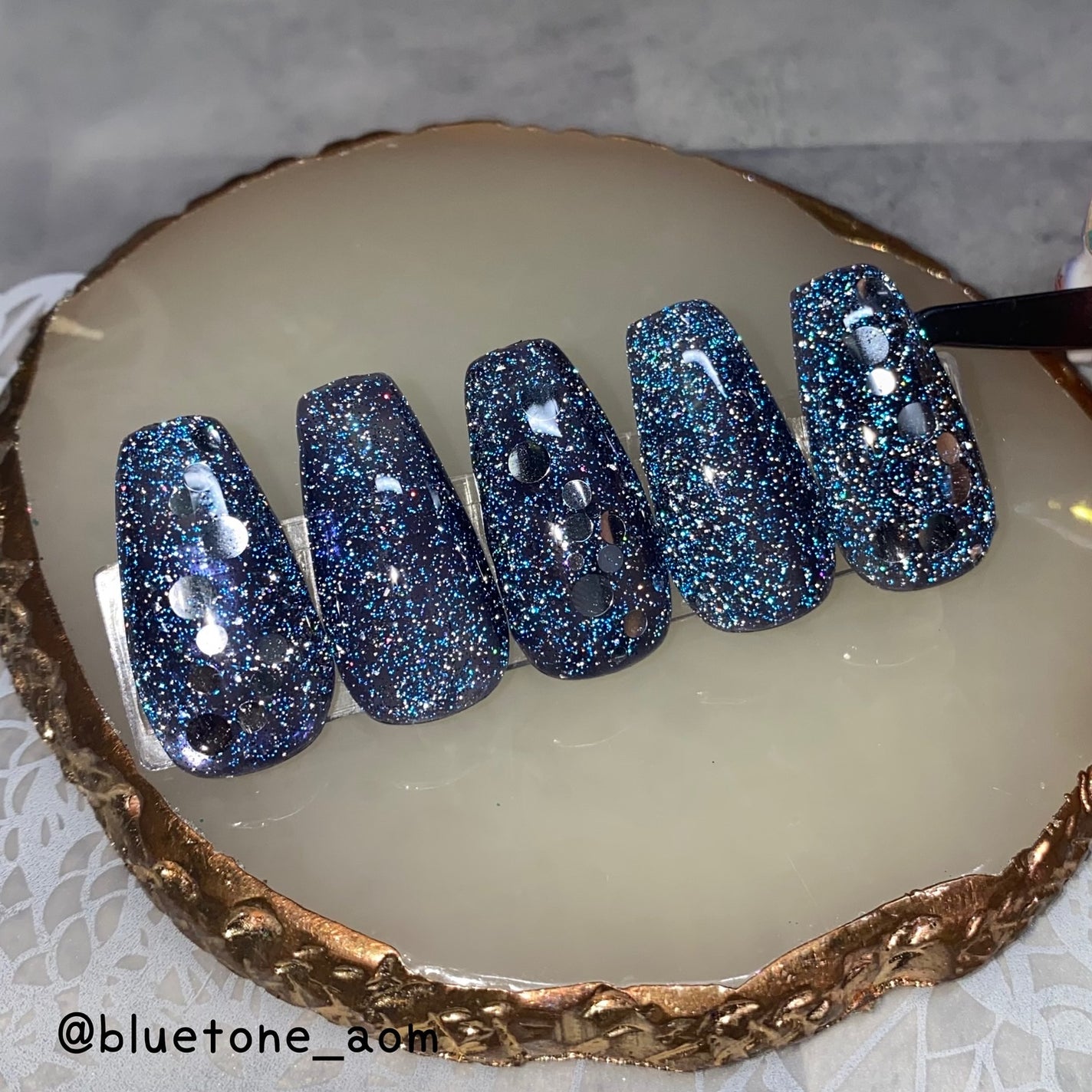 ⋆͛🦖⋆͛aomi on LIPS 「オリジナルフラッシュ夜空のイメージで作ったフラッシュ🌌⋆✦いい..」(5枚目)