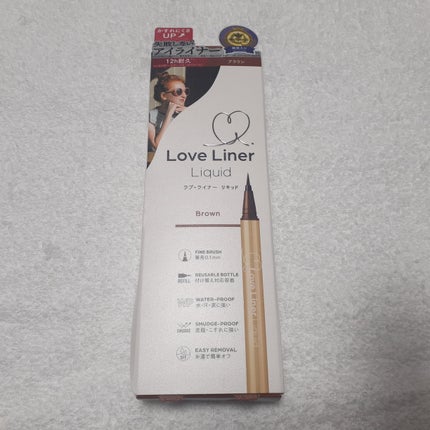 リキッドアイライナーR5/ラブ・ライナー/リキッドアイライナーを使ったクチコミ(1枚目)