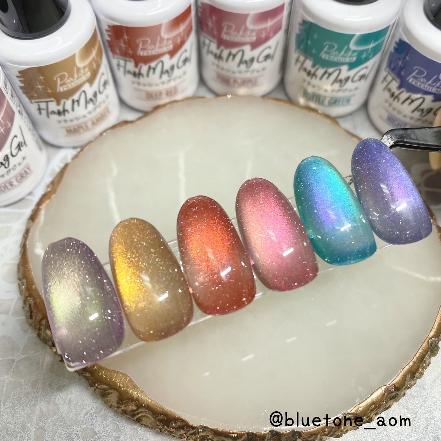 パルP マグアートジェル/parkikoi/ジェルネイルを使ったクチコミ(7枚目)