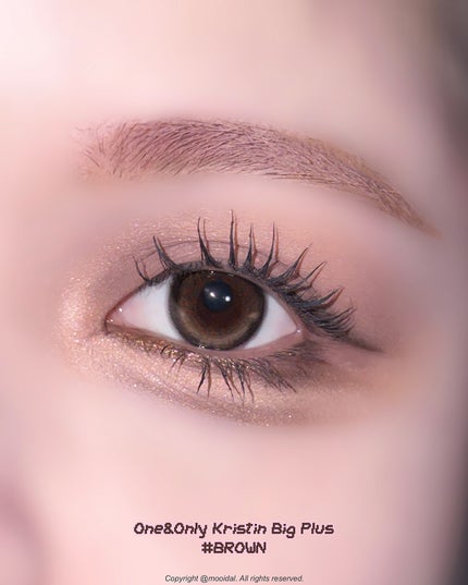 One&Only Kristin Plus/Hapa kristin/カラーコンタクトレンズを使ったクチコミ(7枚目)