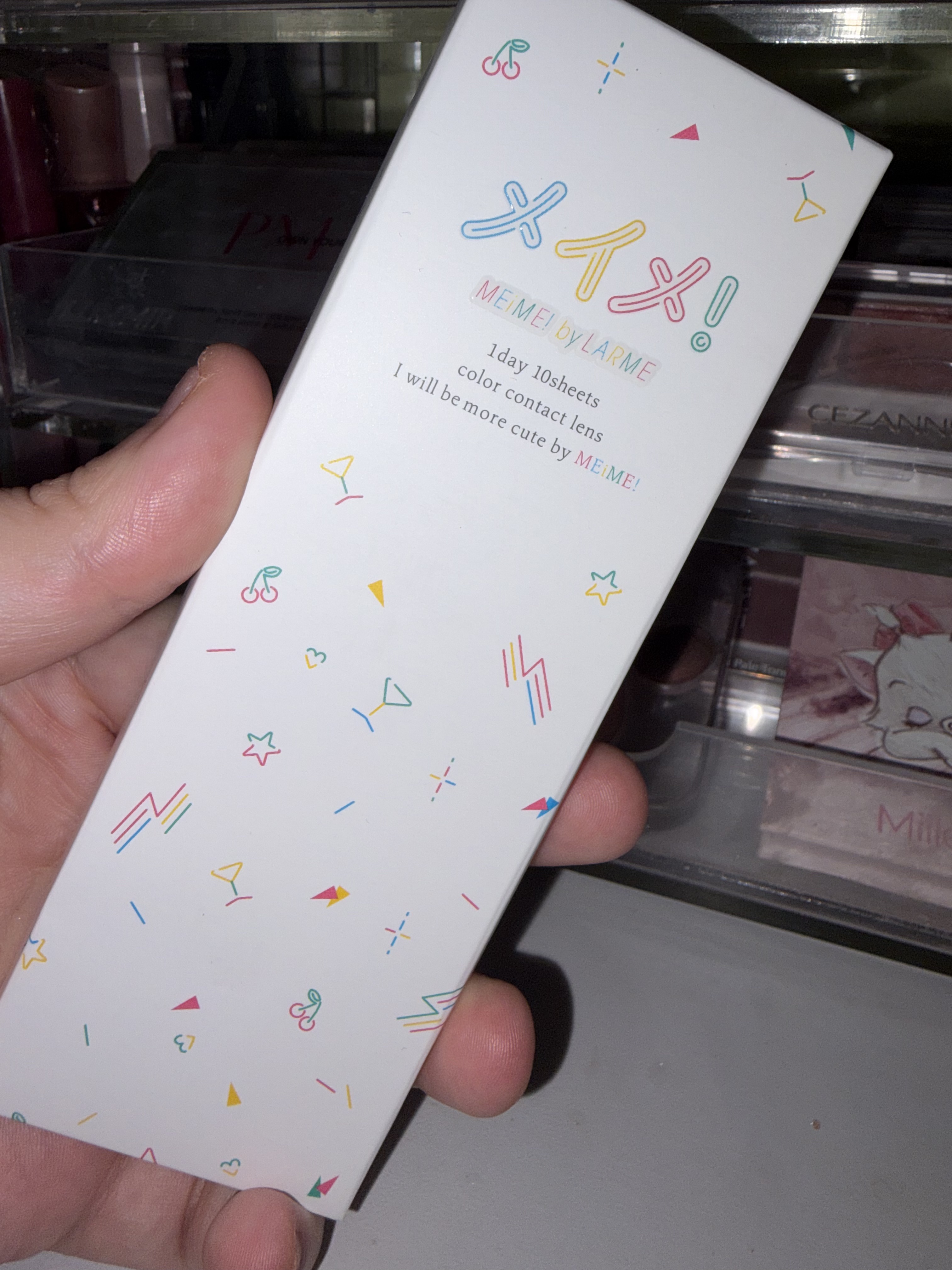 メイメ！/LARME/カラーコンタクトレンズを使ったクチコミ（2枚目）