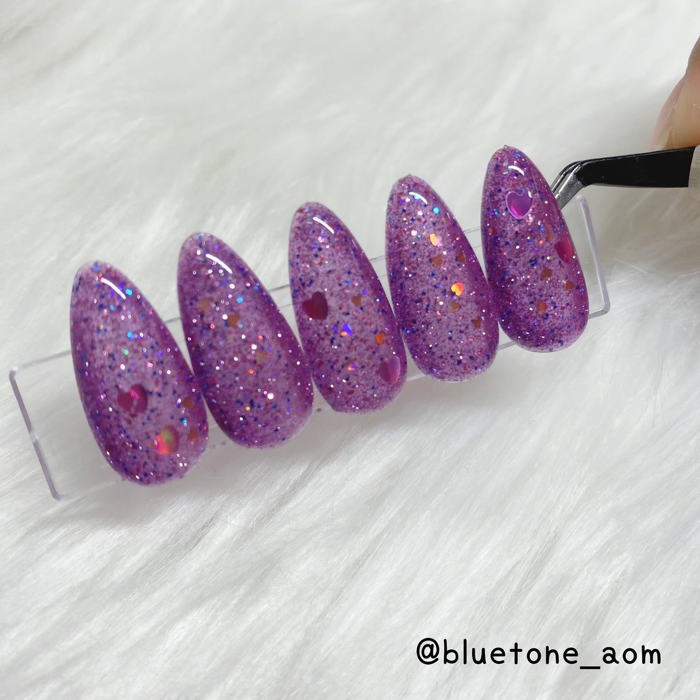 ⋆͛🦖⋆͛aomi on LIPS 「オリジナルフラッシュパープル!!以前にも載せたことのあるカラー..」(3枚目)