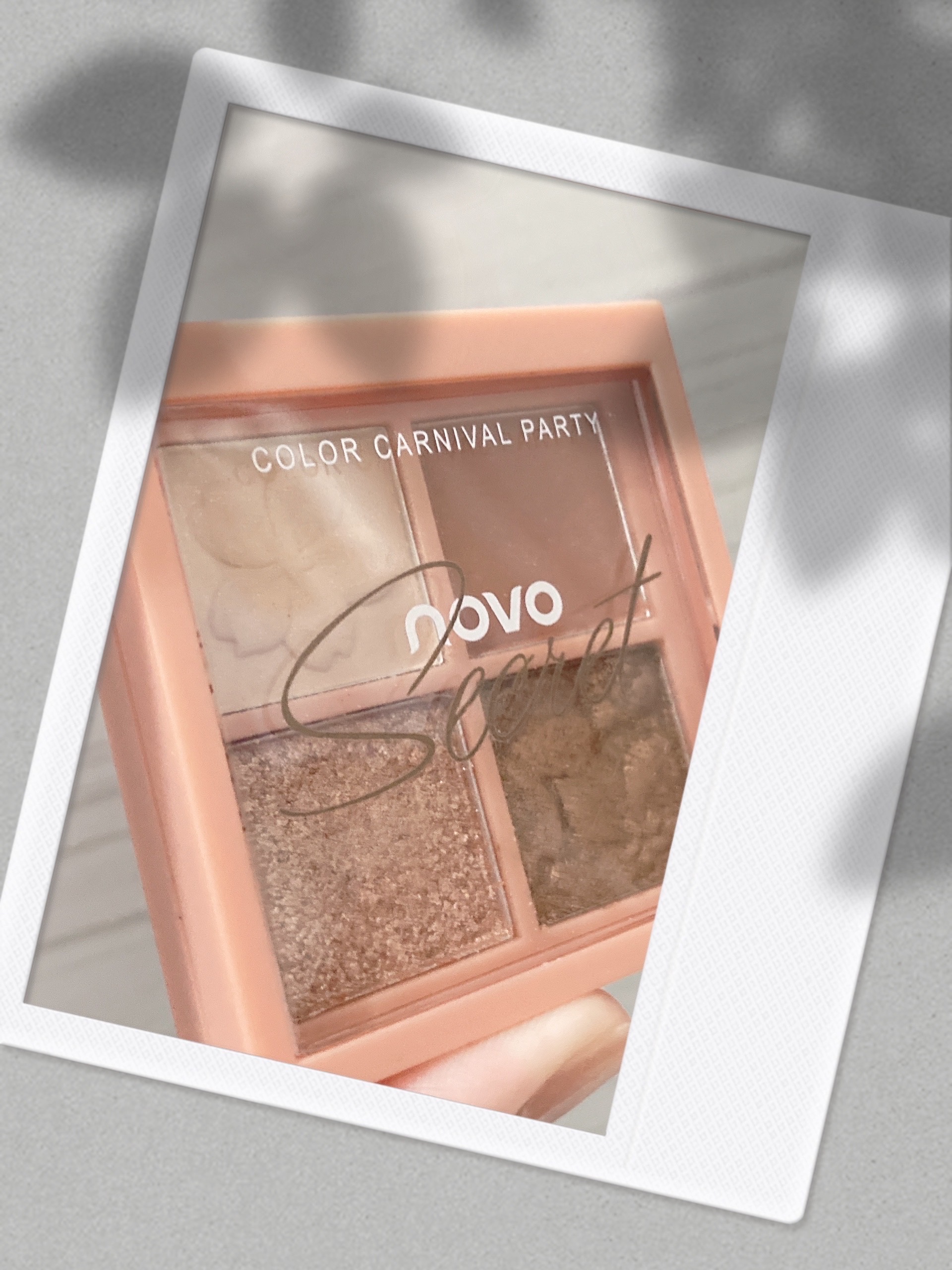  チェリーブロッサム 4色アイシャドウ/NOVO/アイシャドウパレットを使ったクチコミ（1枚目）