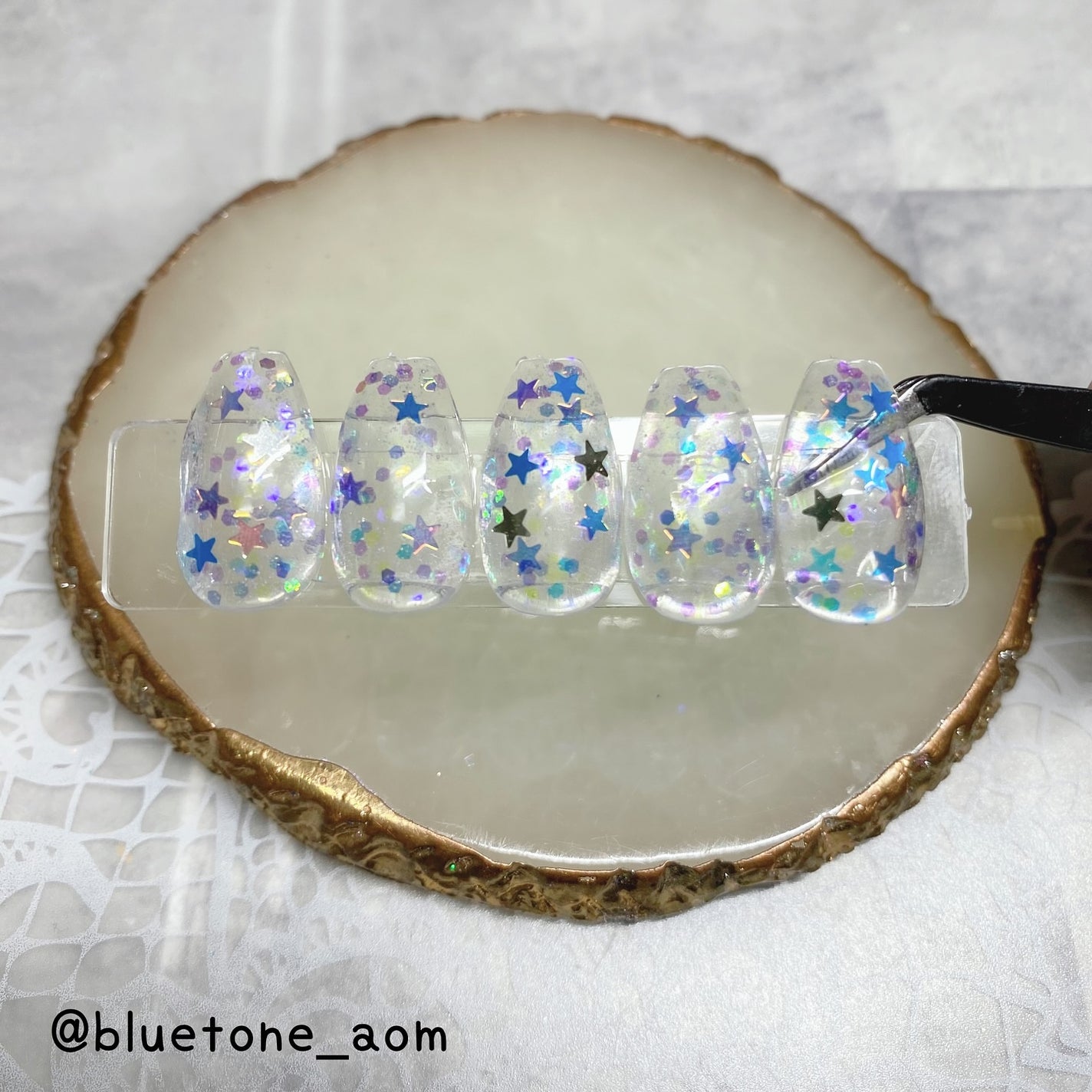 デコレーションネイルパーツ/DAISO/ネイルチップ・パーツを使ったクチコミ(3枚目)