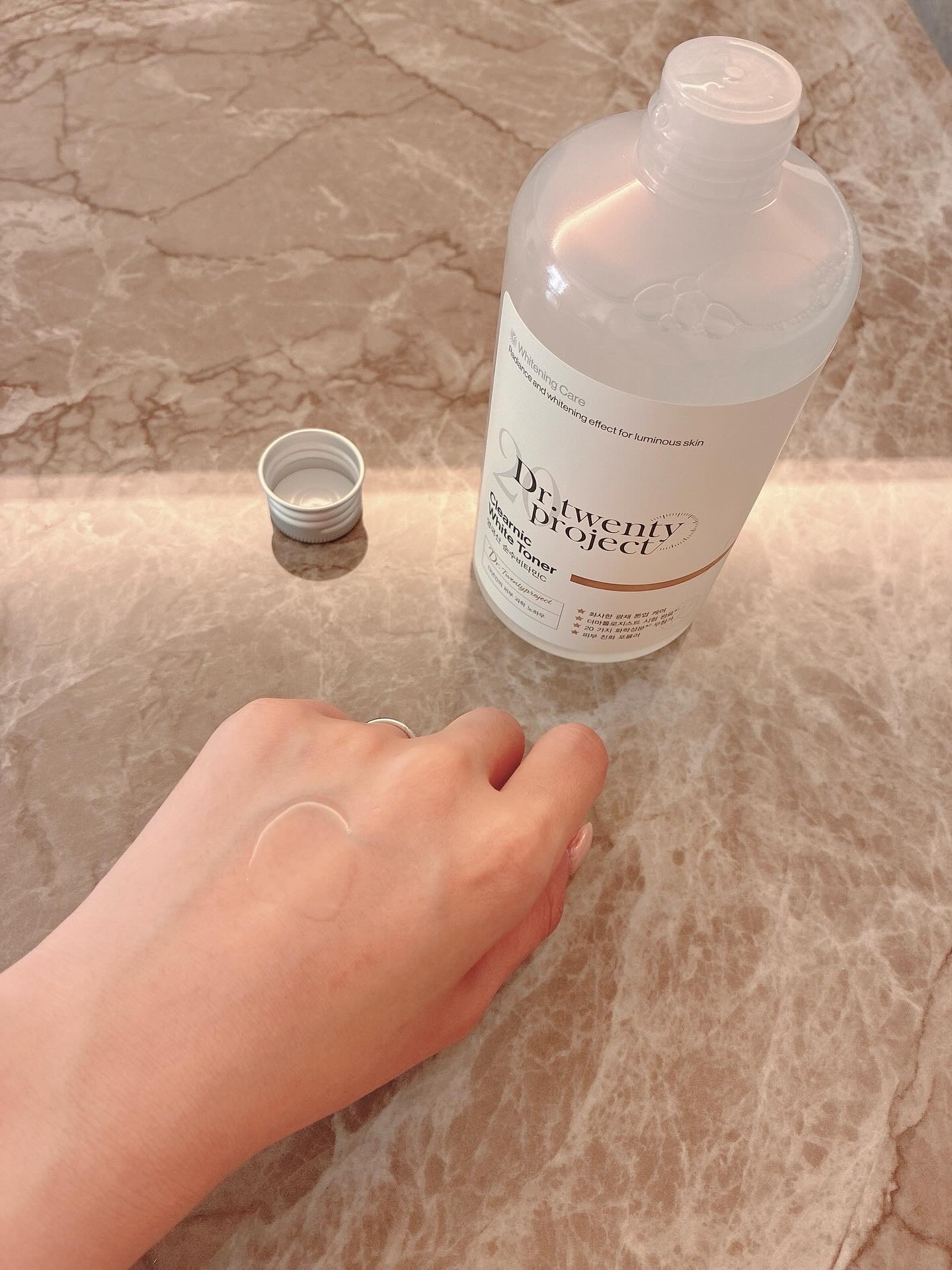 クリアニックホワイトトナー/Dr.Twenty Project/化粧水を使ったクチコミ（2枚目）