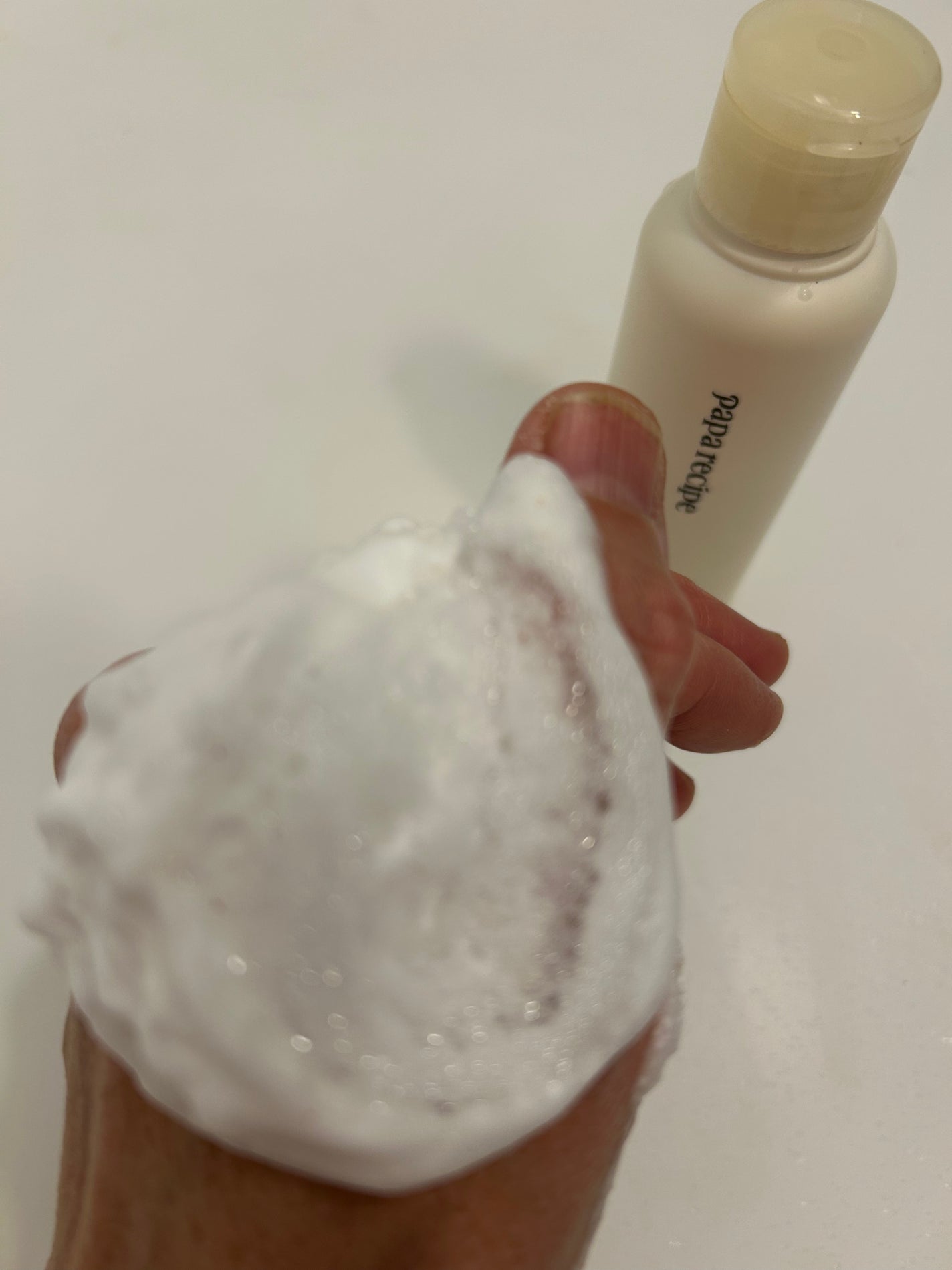 ブレミッシュ 酵素 洗顔パウダー/PAPA RECIPE/洗顔パウダーを使ったクチコミ(3枚目)