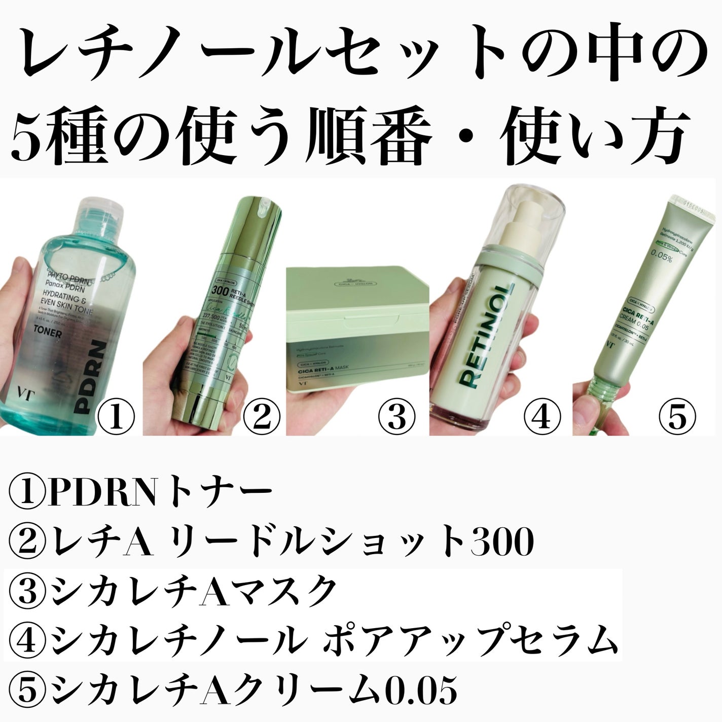 シカレチA クリーム0.05/VT/フェイスクリームを使ったクチコミ(2枚目)