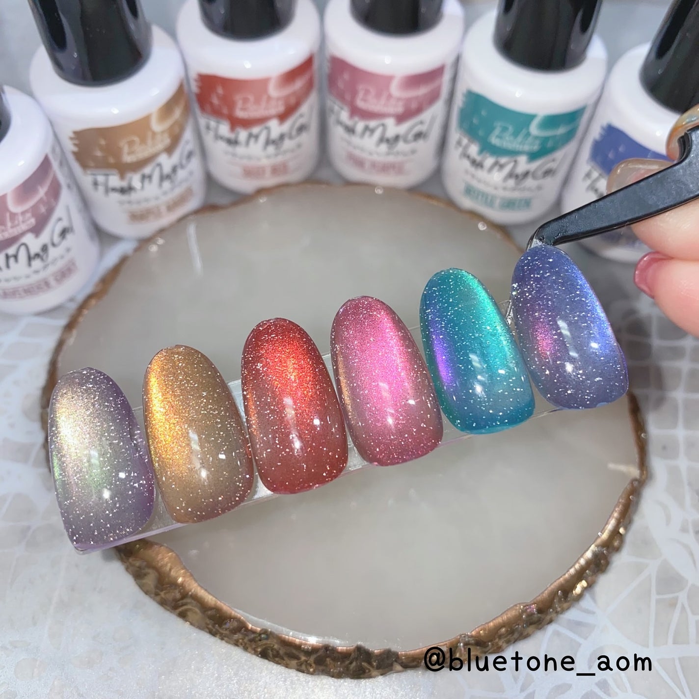 パルP マグアートジェル/parkikoi/ジェルネイルを使ったクチコミ(8枚目)