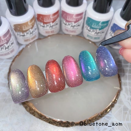 パルP マグアートジェル/parkikoi/ジェルネイルを使ったクチコミ(8枚目)