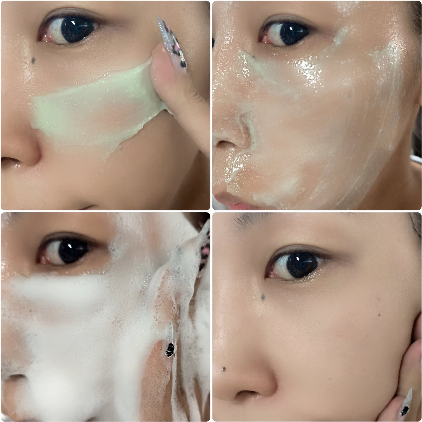 プレミアムもちソープ「グリーン」 /アレンシア/その他洗顔料を使ったクチコミ(4枚目)