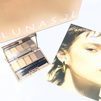 ルナソル スタイリングアイゾーンコンパクトN/LUNASOL/アイシャドウパレットを使ったクチコミ(1枚目)