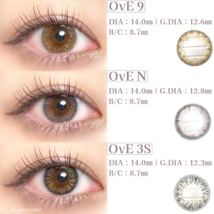 OvE(オヴィ) 1day/OvE/ワンデー(1DAY)カラコンを使ったクチコミ(4枚目)