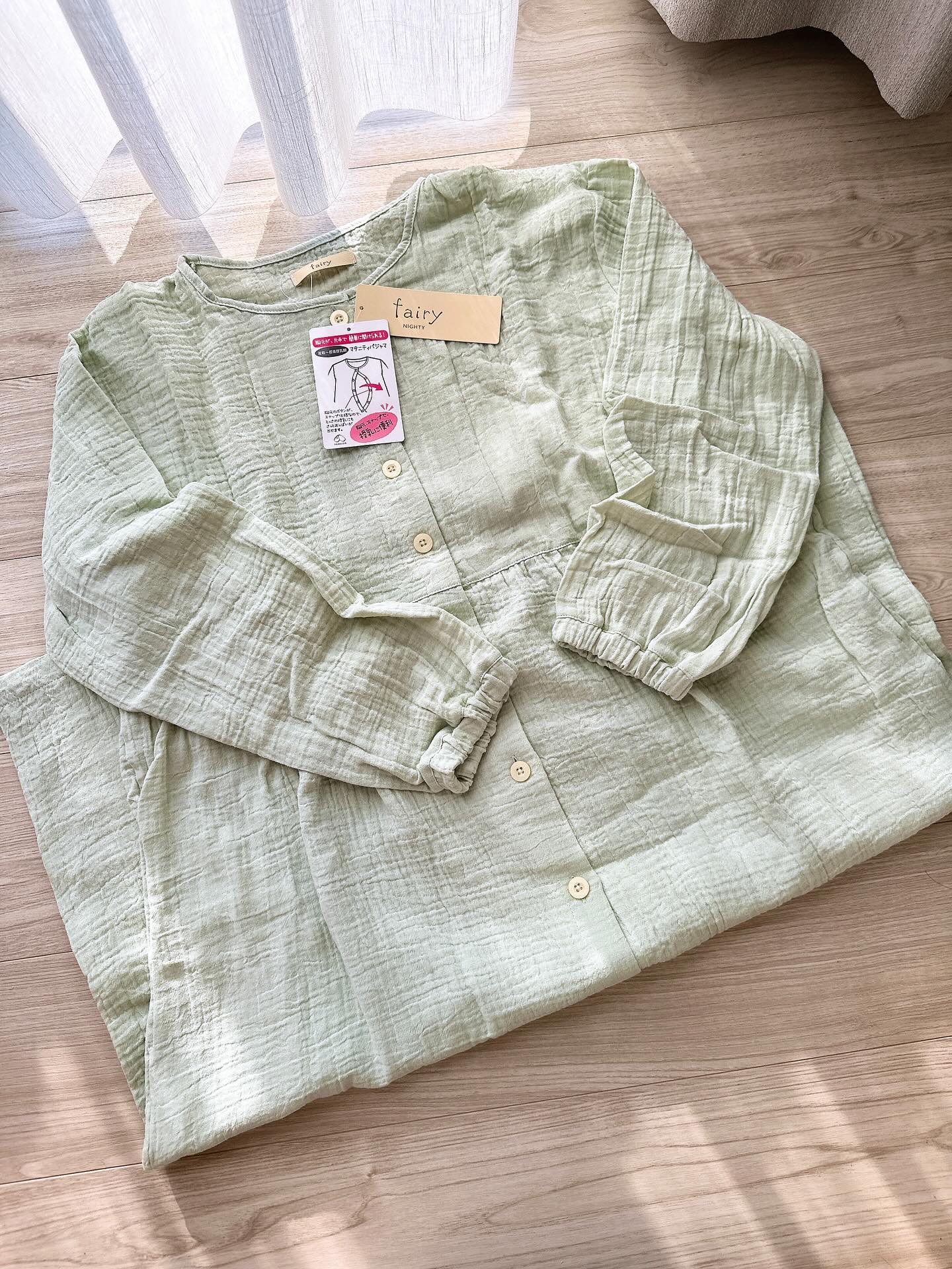 綿100%のふんわりとした
肌触りの犬印本舗のぽこぽこ
ダブルガーゼマタニティパジャマ👶🏻🧡

産前から産後まで、ずっと着られる
ママのためのやさしいパジャマ💓

ふんわり軽いWガーゼ素材は
通気性・吸湿性に優れていて
汗ばむ季節も