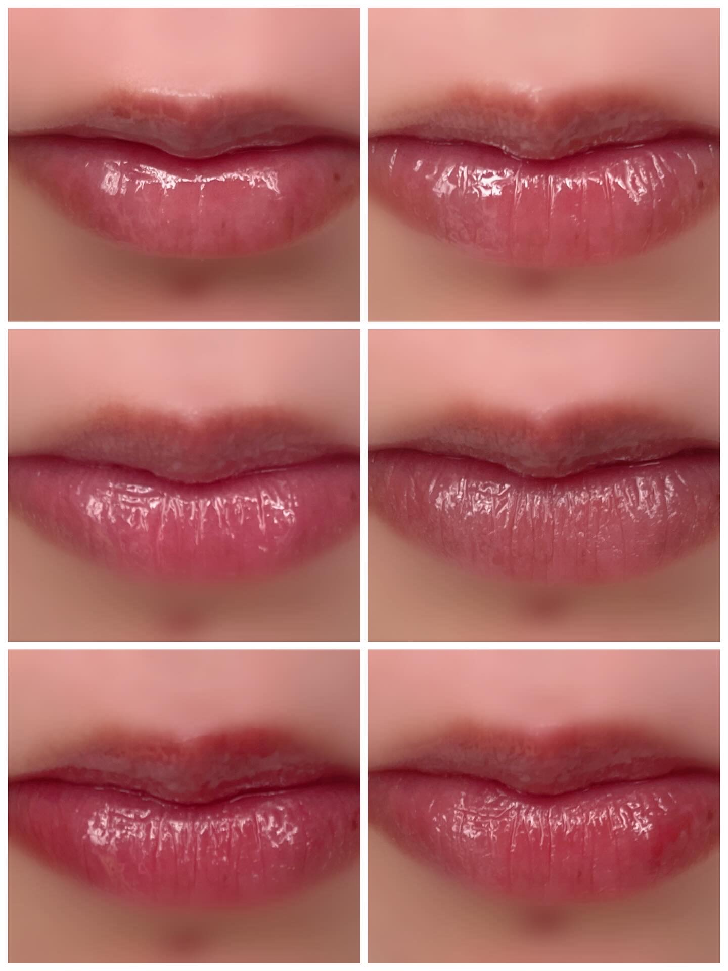 オーマイグロスリップバターバーム 004 レッドベルベット/リンメル ロンドン/リップグロスを使ったクチコミ（3枚目）